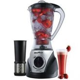 Liquidificador Britânia Cristal 600 - Preto/Prata